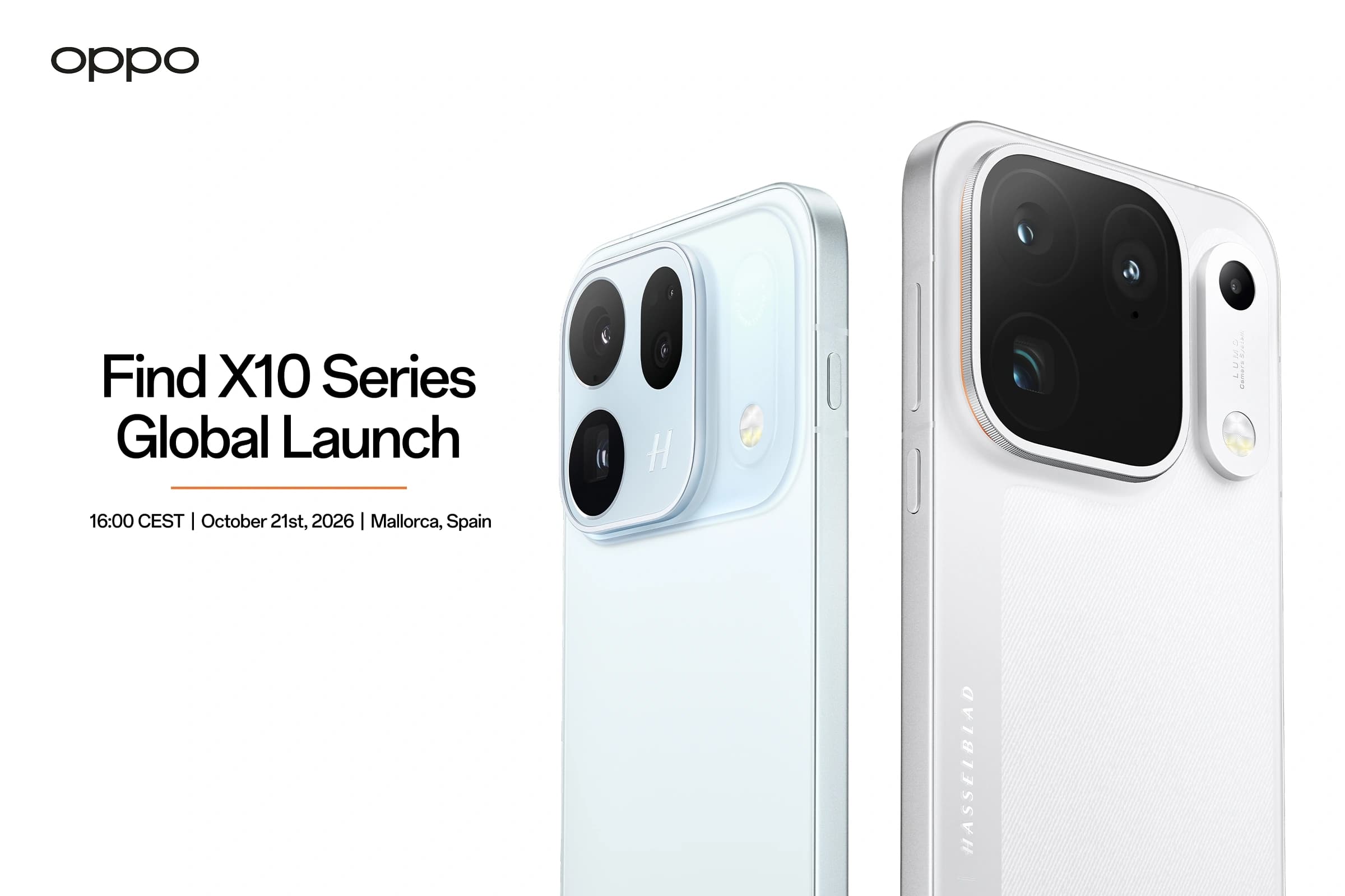 OPPO Find X10 Series Global Launch Set for October 21, Boasts Triple 200MP Cameras