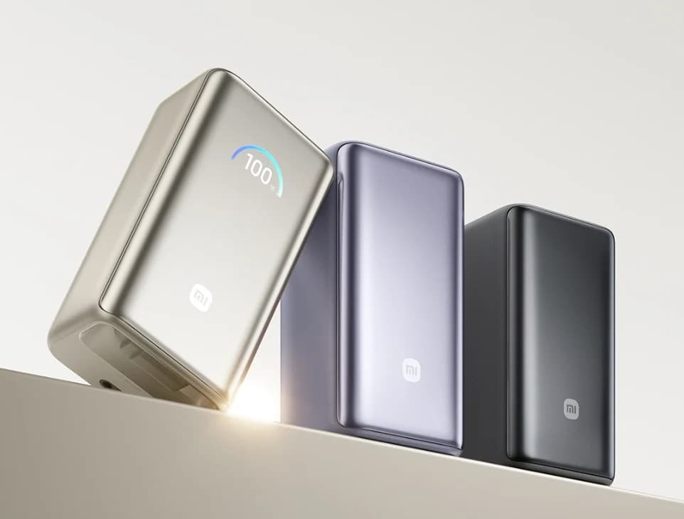 Xiaomi Launches 10,000mAh Power Bank with 55W Charging, Built-in Cable